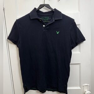 American Eagle Men’s Polo – Size L – Navy
